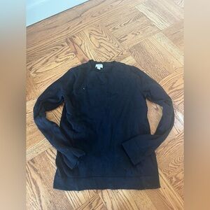 J.crew black sweater size small
